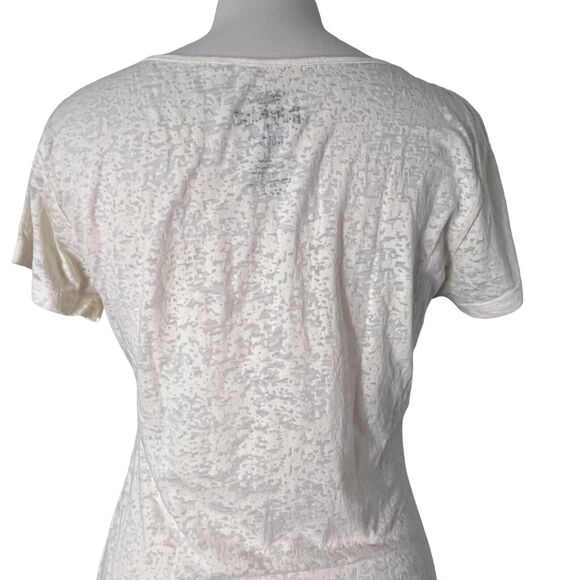 THE WIZARDING WORLD OF HARRY POTTER Ministry Of Magic Cream Burnout Tee Size L - Picture 7 of 9